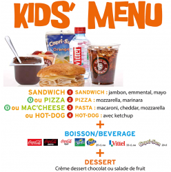 Kids Menu - Earl of Sandwich